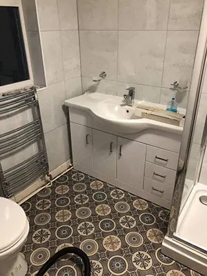 Picture of Bathroom work carried out by C R Plumbing
